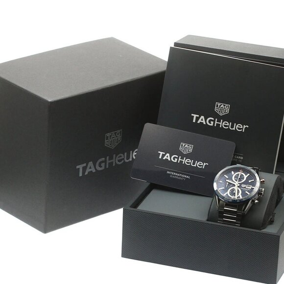 TAG HEUER Carrera Caliber 16 CBM2112-0 Date Chronograph AT Men's Watch - Picture 5 of 12